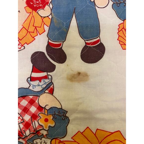 The Bobbs-Merrill Company Vintage Raggedy Ann and Andy Quilt - Picture 3 of 5